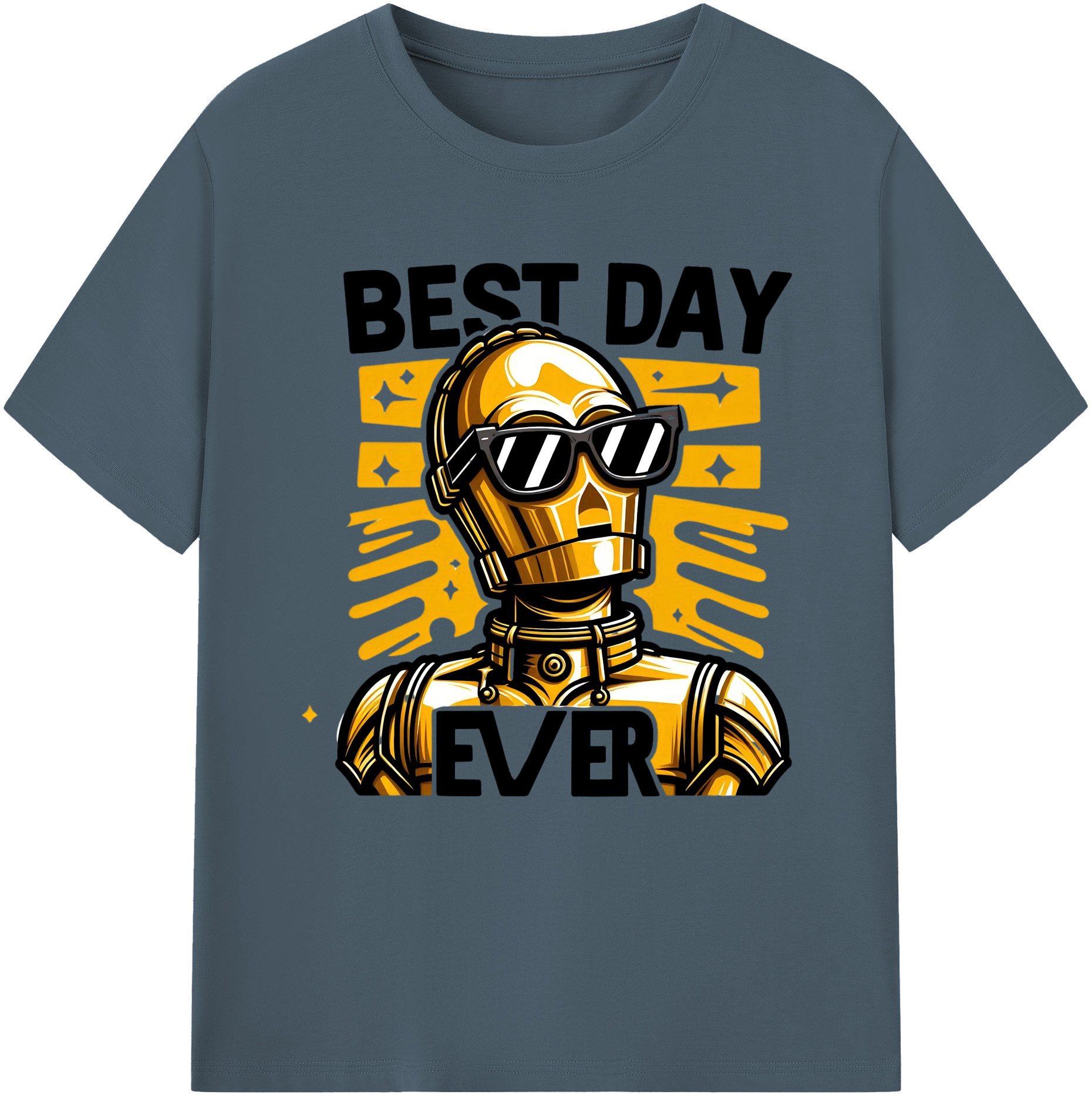 （画像用） スター・ウォーズ Star Wars 綿100％半袖Tシャツ（フロントプリント）